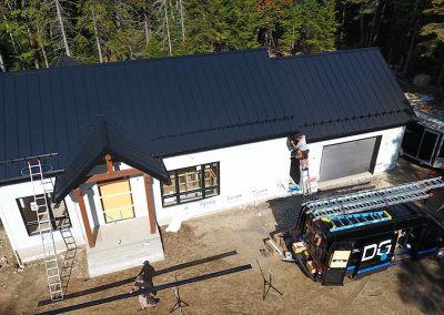 Gouttières DG, projets, Laurentides